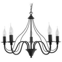https://design-led.fr/ Lustre MINERWA 5 noir 5xE14 82,80&nbsp;€ 82,80&nbsp;€ SL.0218