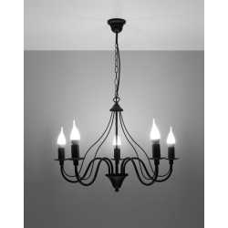 https://design-led.fr/ Lustre MINERWA 5 noir 5xE14 82,80&nbsp;€ 82,80&nbsp;€ SL.0218