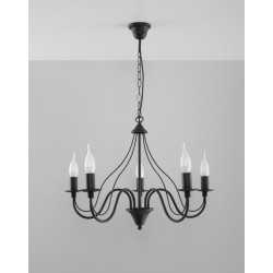 https://design-led.fr/ Lustre MINERWA 5 noir 5xE14 82,80&nbsp;€ 82,80&nbsp;€ SL.0218