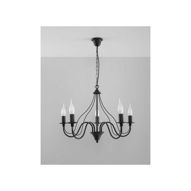 https://design-led.fr/ Lustre MINERWA 5 noir 5xE14 82,80&nbsp;€ 82,80&nbsp;€ SL.0218