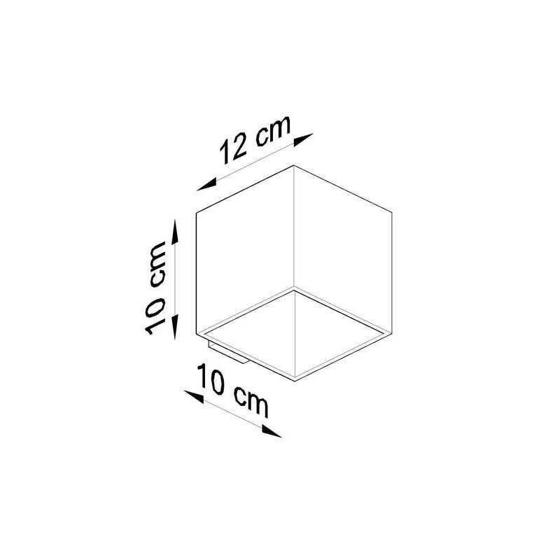 https://design-led.fr/ Applique QUAD 1 anthracite G9 34,80&nbsp;€ 34,80&nbsp;€ SL.0565