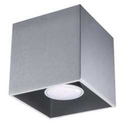 https://design-led.fr/ Plafonnier QUAD 1 gris GU10 34,20&nbsp;€ 34,20&nbsp;€ SL.0024
