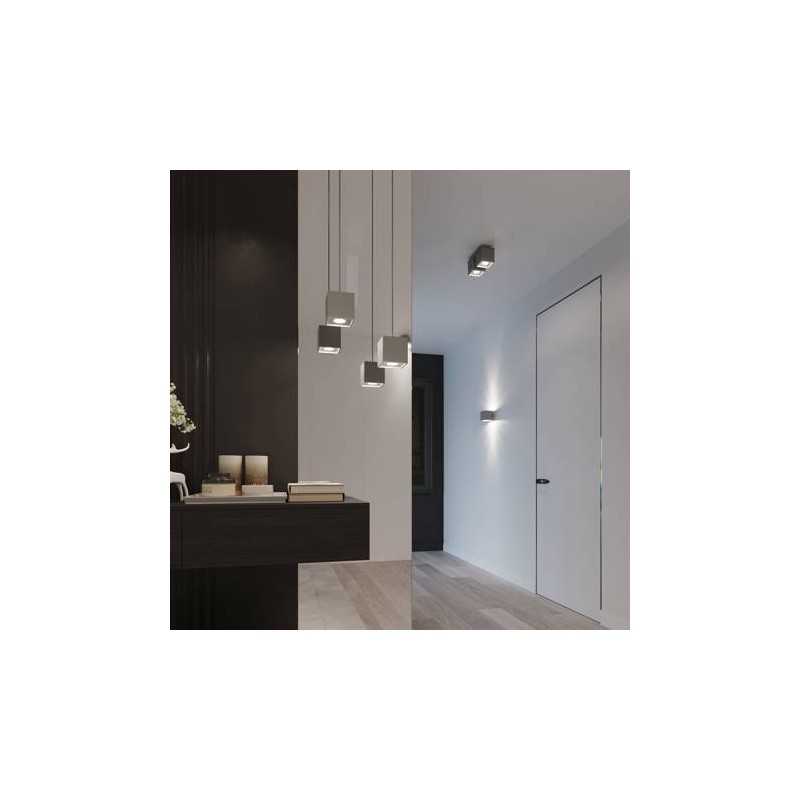 https://design-led.fr/ Plafonnier QUAD 1 gris GU10 34,20&nbsp;€ 34,20&nbsp;€ SL.0024