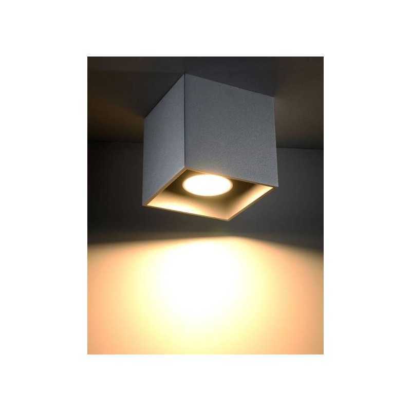 https://design-led.fr/ Plafonnier QUAD 1 gris GU10 34,20&nbsp;€ 34,20&nbsp;€ SL.0024