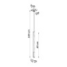 https://design-led.fr/ Lampe suspendue MOZAICA 1 noir/cuivre G9 39,00&nbsp;€ 39,00&nbsp;€ SL.0888