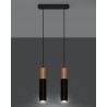 https://design-led.fr/ Lampe pendante PABLO 2 noir 2xGU10 88,80&nbsp;€ 88,80&nbsp;€ SL.0633
