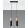https://design-led.fr/ Lampe pendante PABLO 2 noir 2xGU10 88,80&nbsp;€ 88,80&nbsp;€ SL.0633