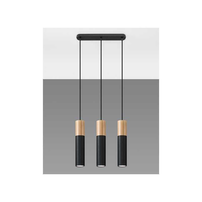 https://design-led.fr/ Lampe pendante PABLO 3 noir 3xGU10 133,50&nbsp;€ 133,50&nbsp;€ SL.0634
