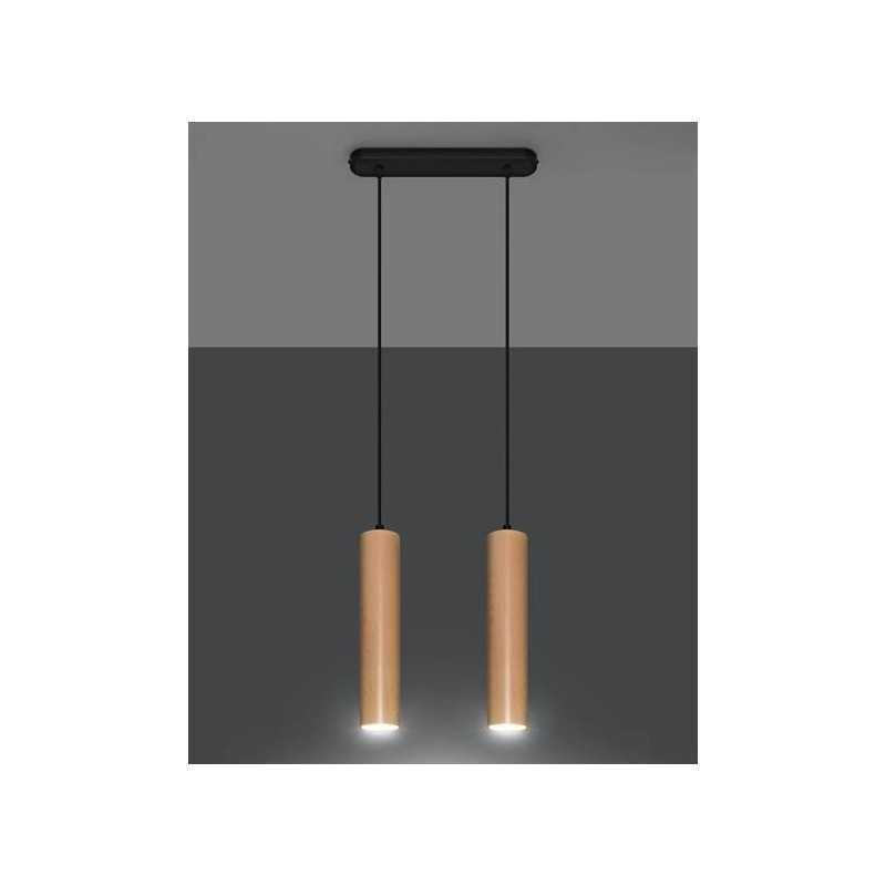 https://design-led.fr/ Lampe suspendue LINO 2 bois 2xGU10 85,20&nbsp;€ 85,20&nbsp;€ SL.0637