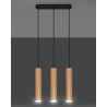 https://design-led.fr/ Lampe suspendue LINO 3 bois 3xGU10 126,00&nbsp;€ 126,00&nbsp;€ SL.0638