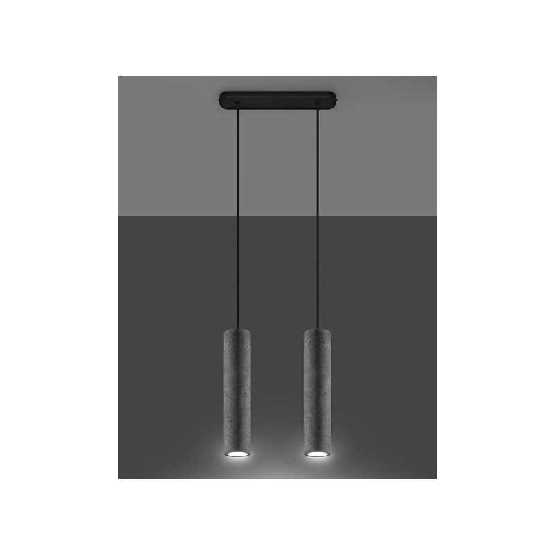 https://design-led.fr/ Lampe suspendue LUVO 2L béton 2xGU10 92,40&nbsp;€ 92,40&nbsp;€ SL.0654