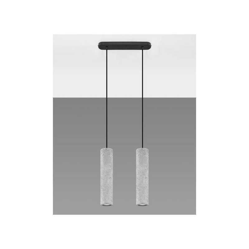 https://design-led.fr/ Lampe suspendue LUVO 2L béton 2xGU10 92,40&nbsp;€ 92,40&nbsp;€ SL.0654