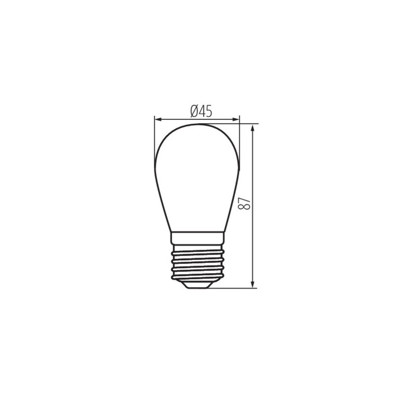 https://design-led.fr/ Ampoule LED XLED ST45 E27 Filament 0.5W 2700k 2,30&nbsp;€ 2,30&nbsp;€ 26045