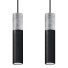 https://design-led.fr/ Lampe pendante BORGIO 2L béton noir 2xGU10 94,50&nbsp;€ 94,50&nbsp;€ SL.0651