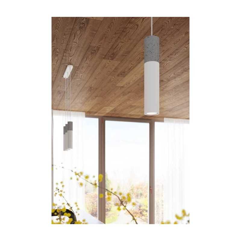 https://design-led.fr/ Lampe pendante BORGIO 2L béton blanc 2xGU10 94,50&nbsp;€ 94,50&nbsp;€ SL.0648