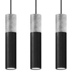 https://design-led.fr/ Lampe pendante BORGIO 3L béton noir 3xGU10 137,30&nbsp;€ 137,30&nbsp;€ SL.0652