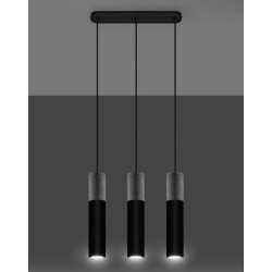 https://design-led.fr/ Lampe pendante BORGIO 3L béton noir 3xGU10 137,30&nbsp;€ 137,30&nbsp;€ SL.0652