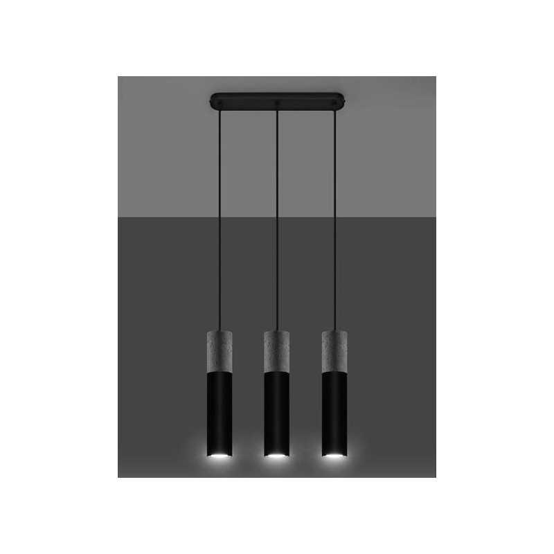 https://design-led.fr/ Lampe pendante BORGIO 3L béton noir 3xGU10 137,30&nbsp;€ 137,30&nbsp;€ SL.0652
