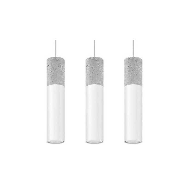 https://design-led.fr/ Lampe pendante BORGIO 3L béton blanc 3xGU10 137,30&nbsp;€ 137,30&nbsp;€ SL.0649