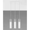 https://design-led.fr/ Lampe pendante BORGIO 3L béton blanc 3xGU10 137,30&nbsp;€ 137,30&nbsp;€ SL.0649
