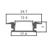 https://design-led.fr/ Profilé Aluminium Sub - 2 Mètres 8,70&nbsp;€ 8,70&nbsp;€ LM3705