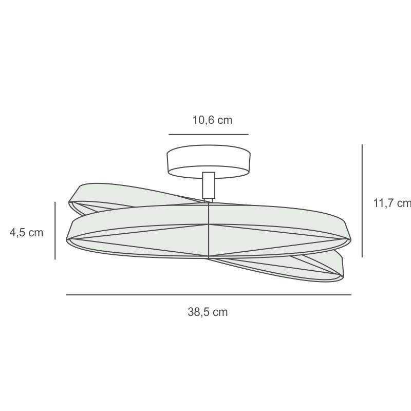 https://design-led.fr/ Kaito Pro 40 Plafonnier Blanc 26W 3000k dimmable 249,95&nbsp;€ 249,95&nbsp;€ 2320556001