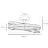 https://design-led.fr/ Kaito Pro 40 Plafonnier Blanc 26W 3000k dimmable 249,95&nbsp;€ 249,95&nbsp;€ 2320556001