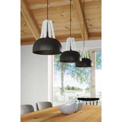 https://design-led.fr/ Lampe pendante CASCO noir/blanc E27 73,80&nbsp;€ 73,80&nbsp;€ SL.0389