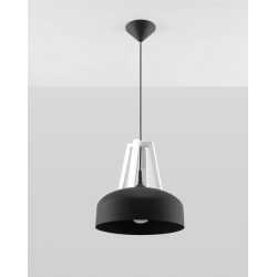 https://design-led.fr/ Lampe pendante CASCO noir/blanc E27 73,80&nbsp;€ 73,80&nbsp;€ SL.0389