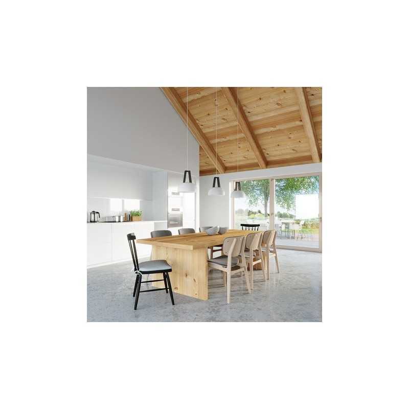 https://design-led.fr/ Lampe pendante CASCO blanc/noir E27 73,80&nbsp;€ 73,80&nbsp;€ SL.0387