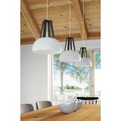 https://design-led.fr/ Lampe pendante CASCO blanc/noir E27 73,80&nbsp;€ 73,80&nbsp;€ SL.0387