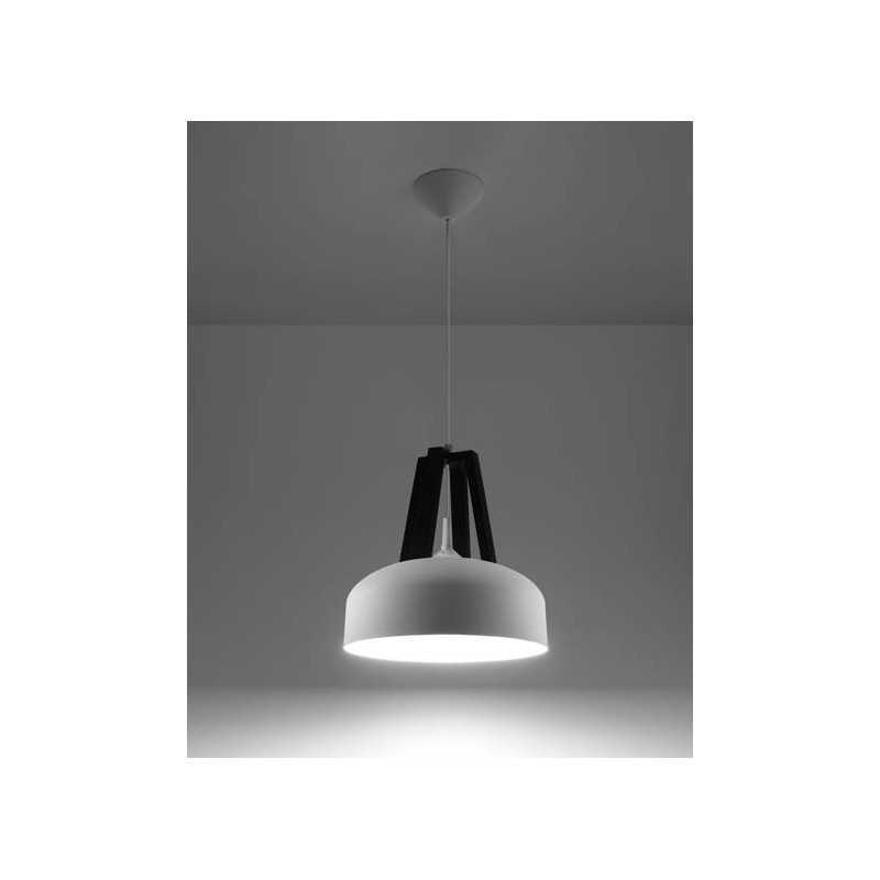 https://design-led.fr/ Lampe pendante CASCO blanc/noir E27 73,80&nbsp;€ 73,80&nbsp;€ SL.0387