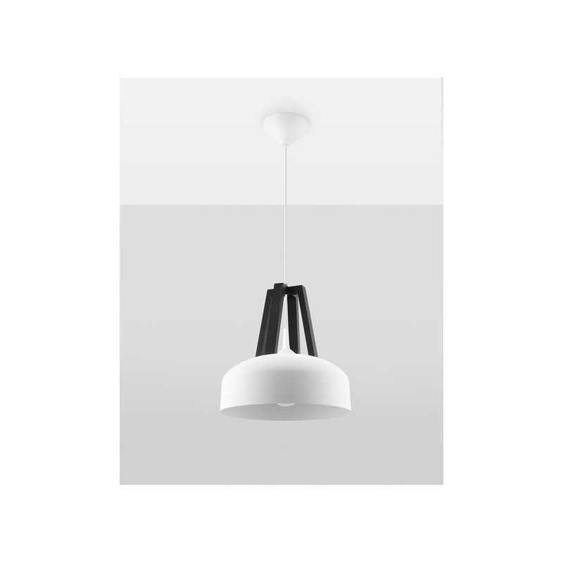 https://design-led.fr/ Lampe pendante CASCO blanc/noir E27 73,80&nbsp;€ 73,80&nbsp;€ SL.0387