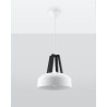 https://design-led.fr/ Lampe pendante CASCO blanc/noir E27 73,80&nbsp;€ 73,80&nbsp;€ SL.0387