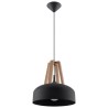https://design-led.fr/ Lampe pendante CASCO noir/bois naturel E27 73,80&nbsp;€ 73,80&nbsp;€ SL.0390
