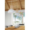 https://design-led.fr/ Lampe pendante CASCO blanc/bois naturel E27 73,80&nbsp;€ 73,80&nbsp;€ SL.0388