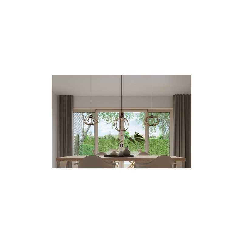 https://design-led.fr/ Lampe pendante ARANCIA en bois naturel E27 46,80&nbsp;€ 46,80&nbsp;€ SL.0391