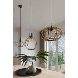 https://design-led.fr/ Lampe pendante ARANCIA en bois naturel E27 46,80&nbsp;€ 46,80&nbsp;€ SL.0391