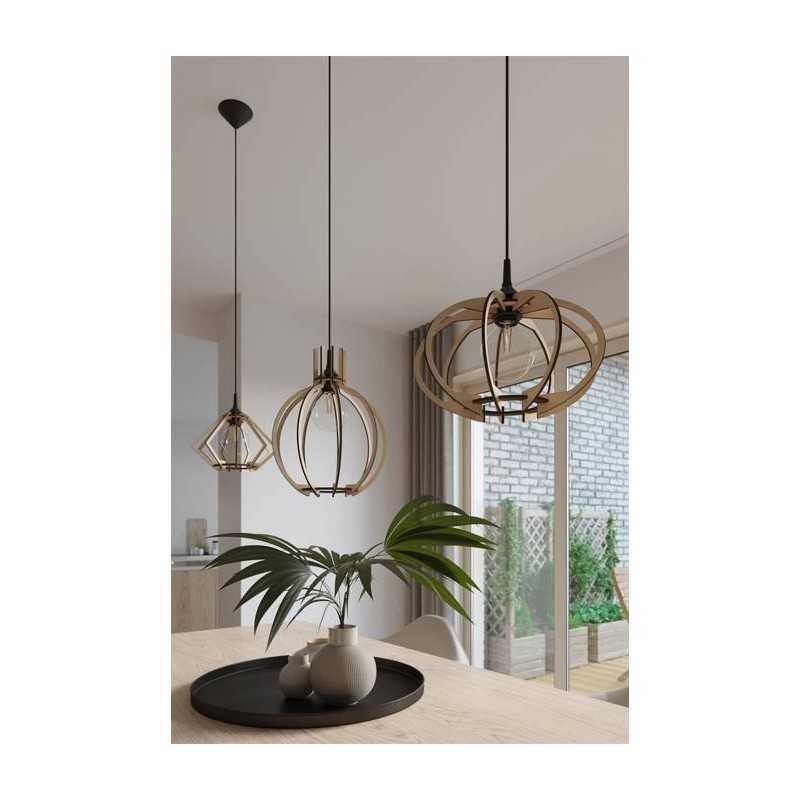 https://design-led.fr/ Lampe pendante ARANCIA en bois naturel E27 46,80&nbsp;€ 46,80&nbsp;€ SL.0391