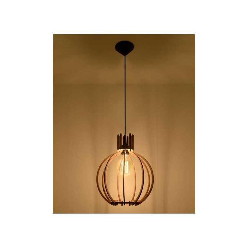 https://design-led.fr/ Lampe pendante ARANCIA en bois naturel E27 46,80&nbsp;€ 46,80&nbsp;€ SL.0391