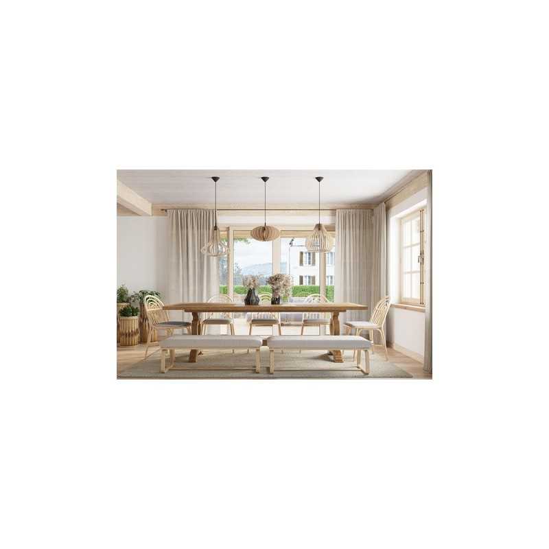 https://design-led.fr/ Lampe suspendue APRILLA bois E27 106,80&nbsp;€ 106,80&nbsp;€ SL.0639