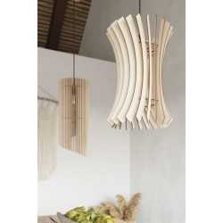 https://design-led.fr/ Lampe pendante ALEXIA en bois E27 109,20&nbsp;€ 109,20&nbsp;€ SL.0640