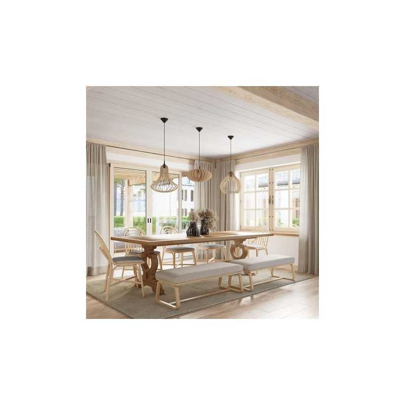 https://design-led.fr/ Lampe pendante ELZA bois E27 99,60&nbsp;€ 99,60&nbsp;€ SL.0641