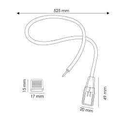 https://design-led.fr/ Câble Adaptateur Pour Ruban Led 220Vac Como 3,00&nbsp;€ 3,00&nbsp;€ LM2357