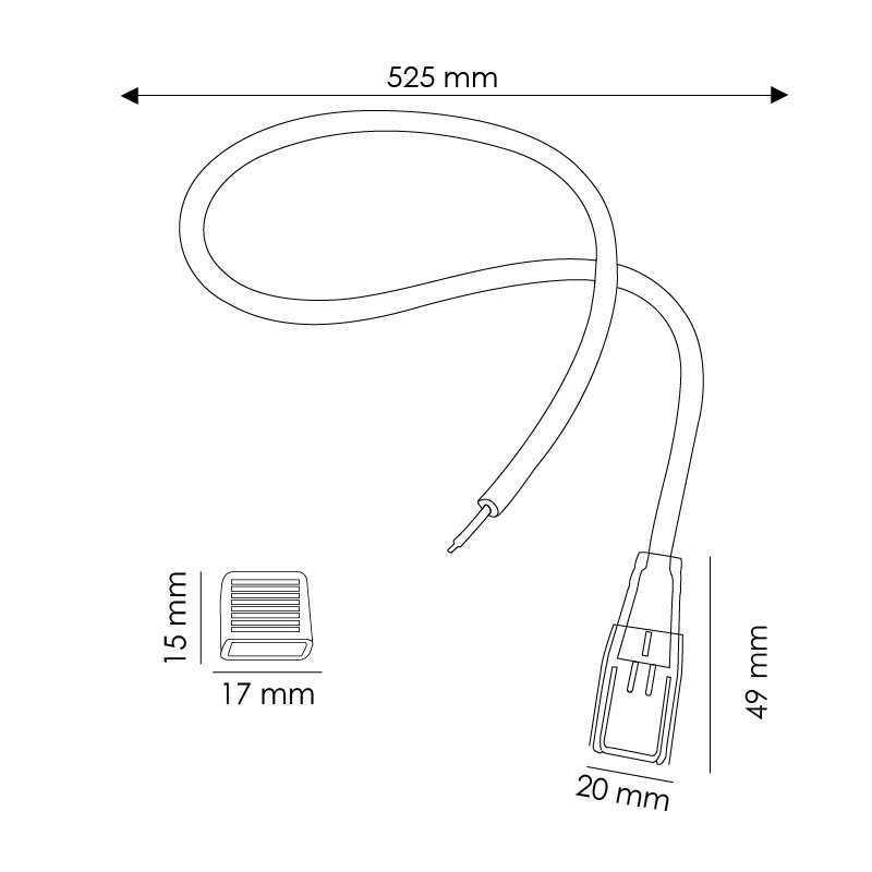 https://design-led.fr/ Câble Adaptateur Pour Ruban Led 220Vac Como 3,00&nbsp;€ 3,00&nbsp;€ LM2357