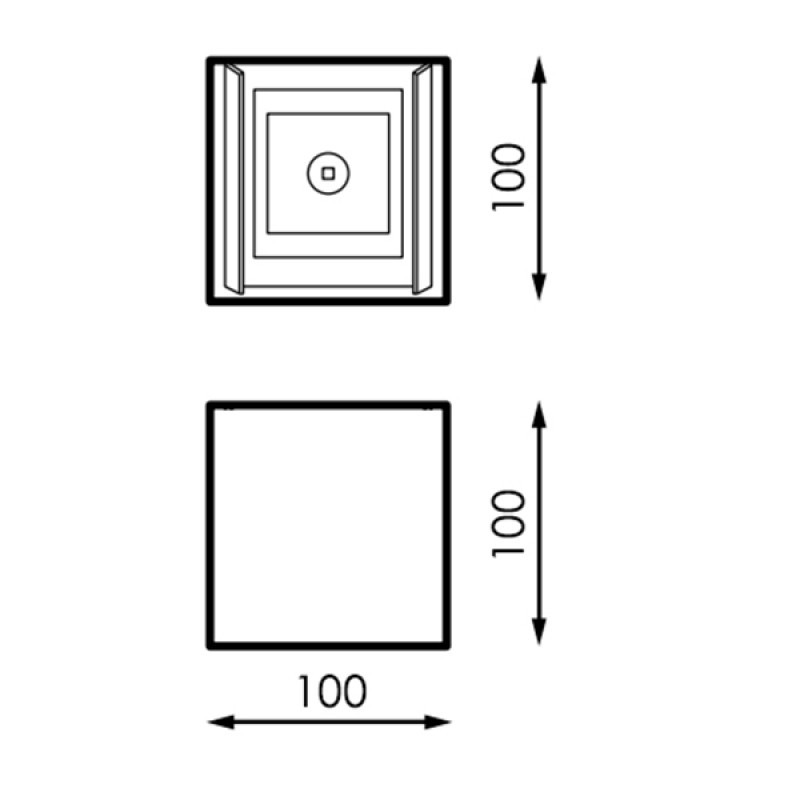 https://design-led.fr/ Applique led 6W LED Noir 3000K IP54 35,70&nbsp;€ 35,70&nbsp;€ LM6182