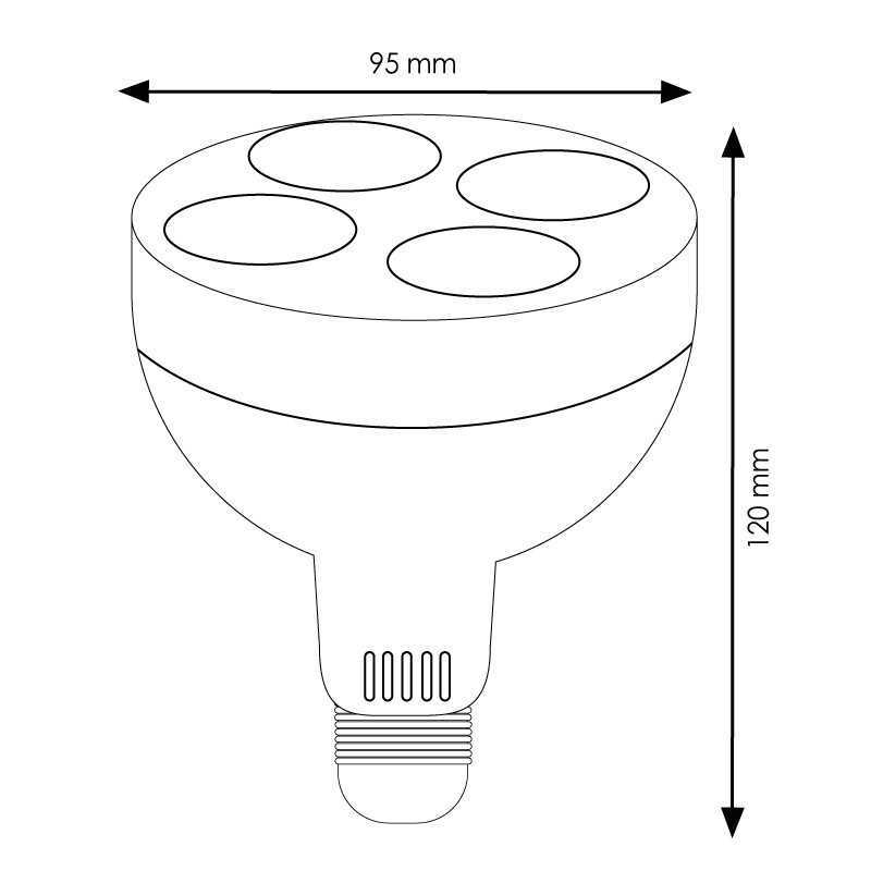 https://design-led.fr/ Ampoule E27 led PAR30 25w 3000k 41,00&nbsp;€ 41,00&nbsp;€ LM7153