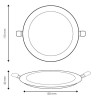 https://design-led.fr/ Dalle LED Ronde Extra-Plate 12W Nickel CCT Ø 170 mm 11,90&nbsp;€ 11,90&nbsp;€ LM5507