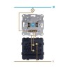 https://design-led.fr/ Variateur rotatif LED va et vient 150W max 40,40&nbsp;€ 40,40&nbsp;€ C29455