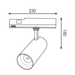 https://design-led.fr/ Spot Led Sur Rail Milan 30W Triphasé 4500K 58,40&nbsp;€ 58,40&nbsp;€ LM3120